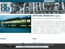 Tablet Screenshot of officineorobiche.it